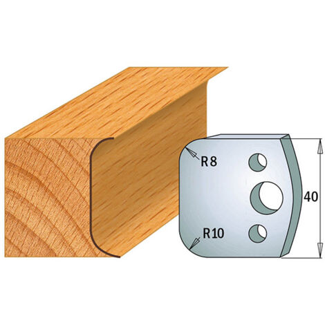690.003 PAIRE DE COUTEAUX SP 40x4mm