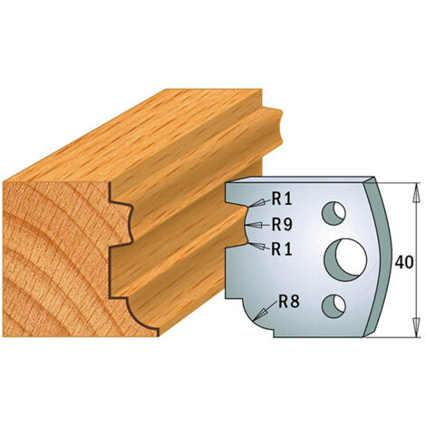 690.026 PAIRE DE COUTEAUX SP 40x4mm