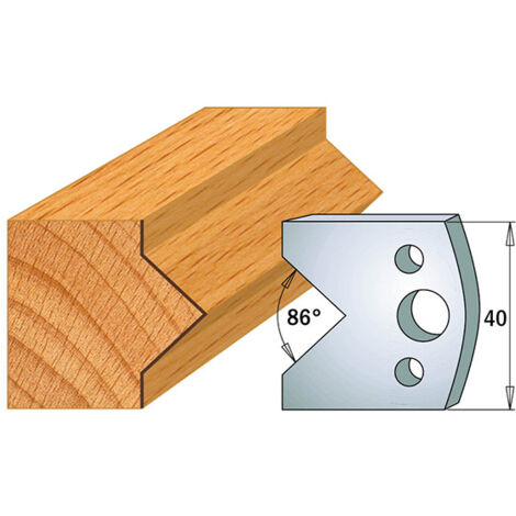 690.034 JEU DE 2 COUTEAUX KSS 40X4MM