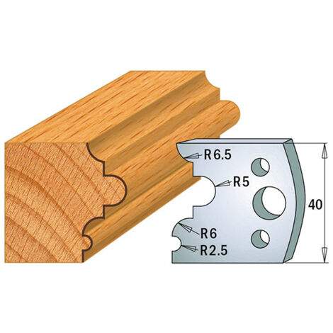 690.036 JEU DE 2 COUTEAUX KSS 40X4MM