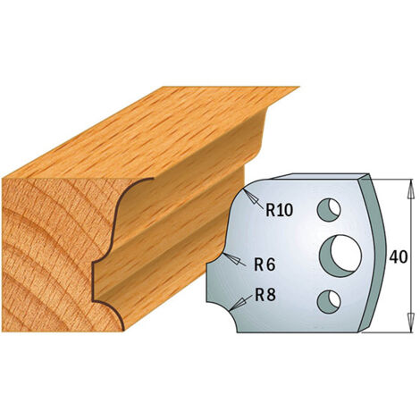 690.064 PAIRE DE COUTEAUX SP 40x4mm