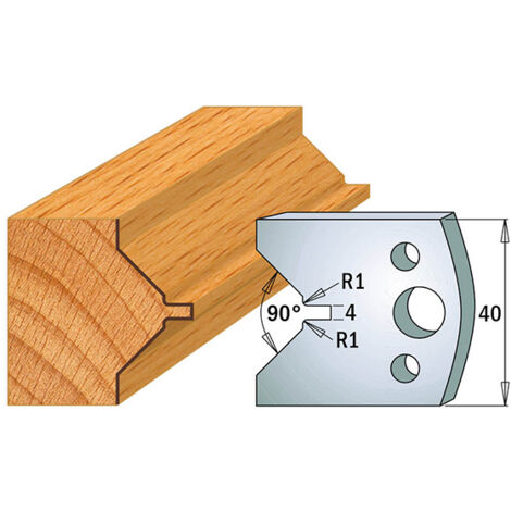 690.072 JEU DE 2 COUTEAUX KSS 40X4MM