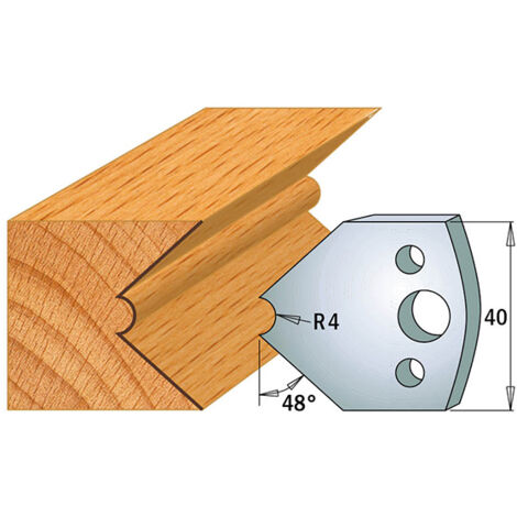 690.080 JEU DE 2 COUTEAUX KSS 40X4MM