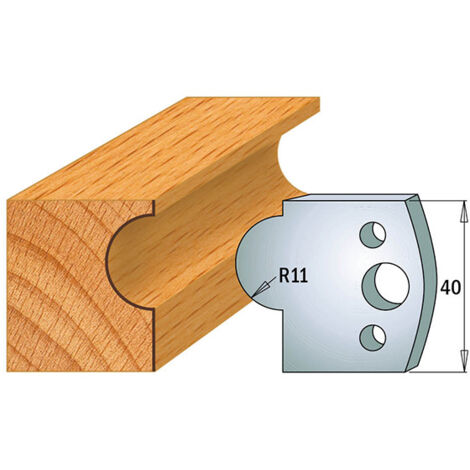 690.093 PAIRE DE COUTEAUX SP 40x4mm