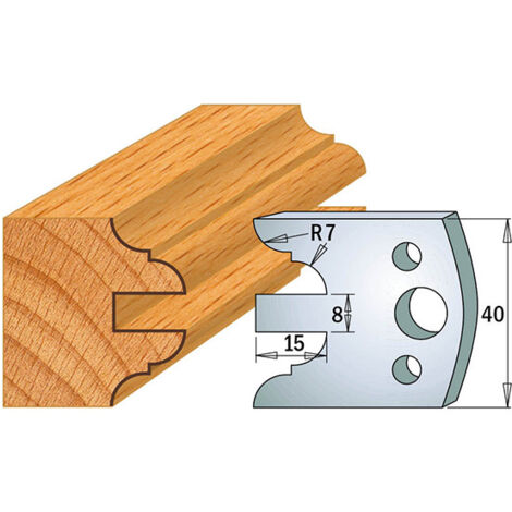 690.098 PAIRE DE COUTEAUX SP 40x4mm