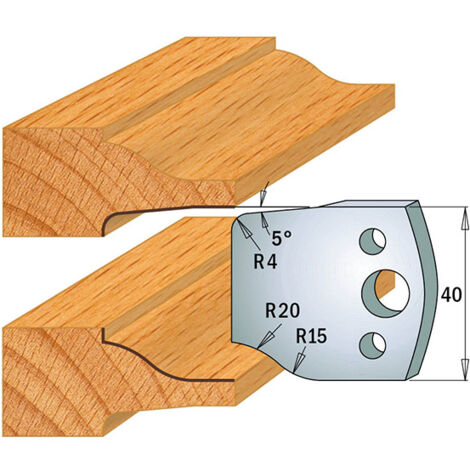 690.100 JEU DE 2 COUTEAUX KSS 40X4MM
