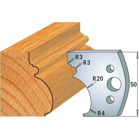 690.501 COPPIA COLTELLI SP 50x4mm