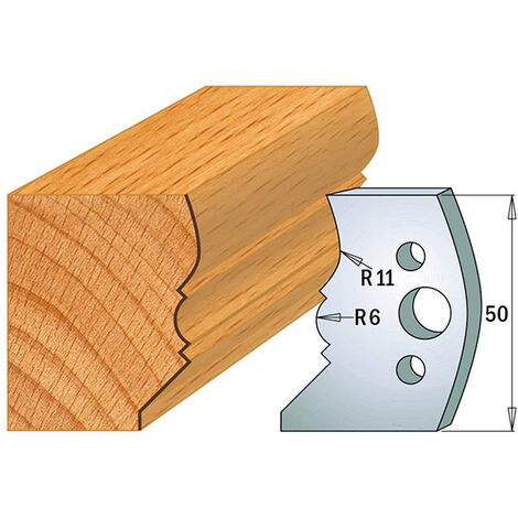 690.503 JEU DE 2 COUTEAUX KSS 50X4MM