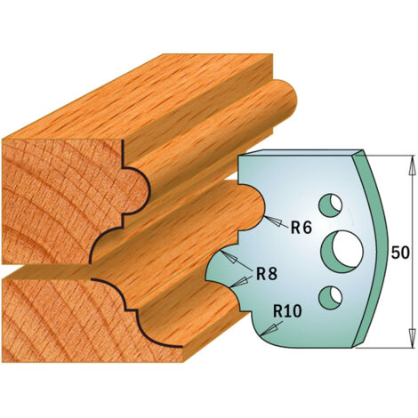 690.520 PAIRE Von Messer SP 50x4mm