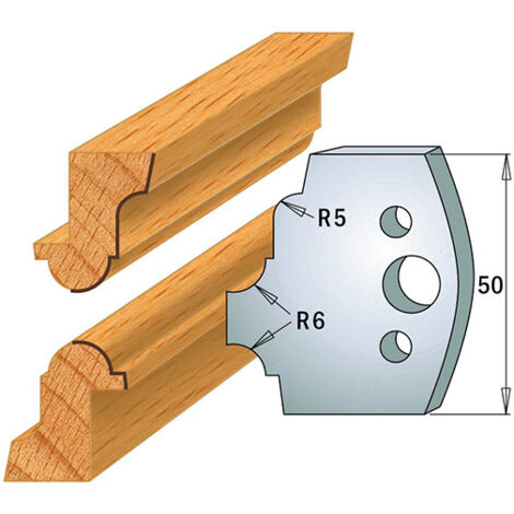 690.542 COPPIA COLTELLI SP 50x4mm R5+R6