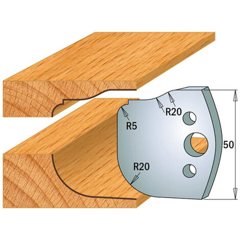 690.577 JEU DE 2 COUTEAUX SP 50X4MM