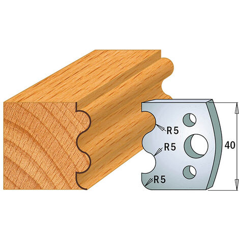 691.006 PAR CONTRACUCHILLAS 40X4MM