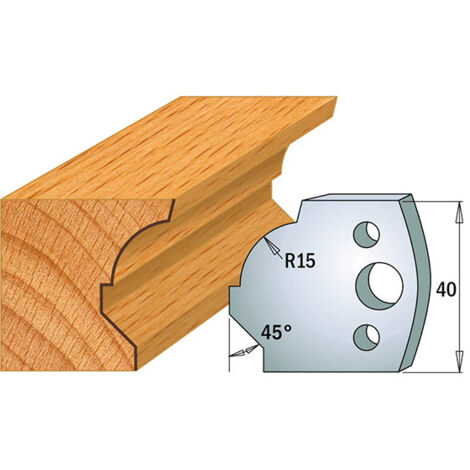 691.037 PAIRE DE LIMITEURS 40x4mm