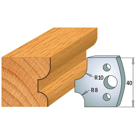 691.040 PAIRE DE LIMITEURS 40x4mm
