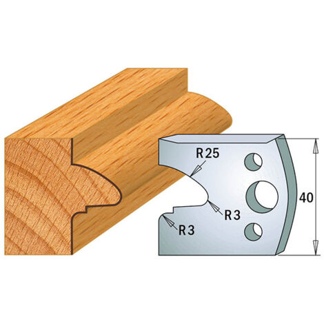 691.078 PAIRE DE LIMITEURS 40x4mm