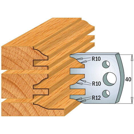 691.124 PAR CONTRACUCHILLAS 40X4MM