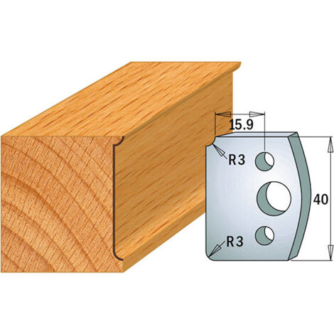 691.170 PAAR ABWEISER 40X4MM