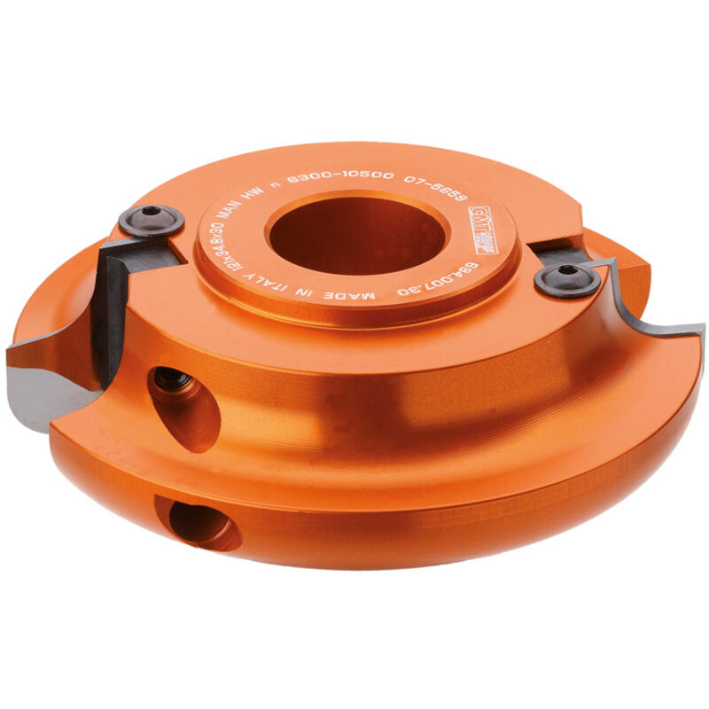 694.007.30 TESTA RAGGIO CONCAVO & CONVESSO HW Z2 R10 D=121x34,8x30