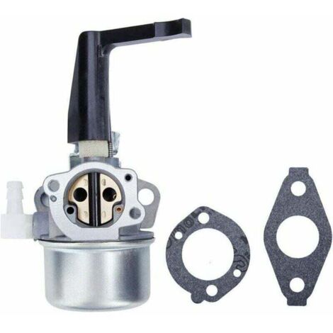 696065 697422 Carburador con junta de montaje adecuado para Briggs & Stratton 110402 110412 215369 Motor Rototiller Carburador Rototiller Generador Troy Motor Intek 696065 697422 696065 697422