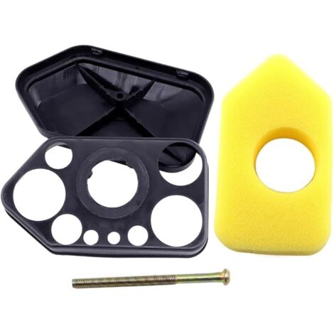 698472 698369 Boîtier de filtre à air pour moteurs Briggs & Stratton 3,5-4,5 PS, Q45, Classic, Sprint et Quattro séries 450 500 550 600