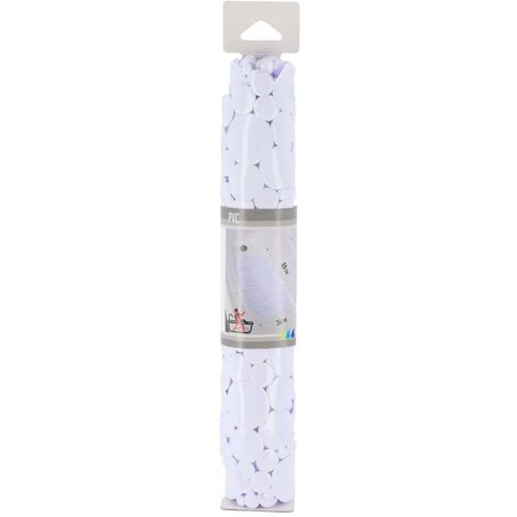 69x36cm base per vasca da bagno in pvc a bolle - bianco - Tendance