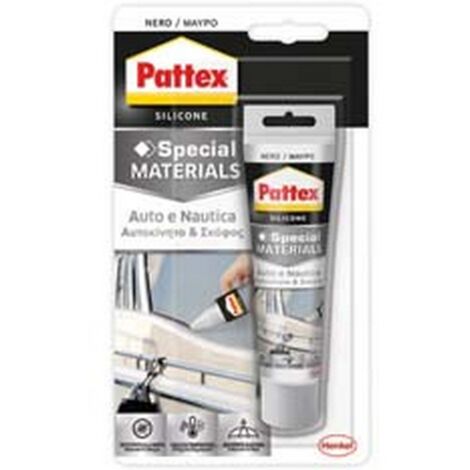 6BL PATTEX SILICONE SISTA SILICON 5 NERO AUTONAUTICA - ml.60