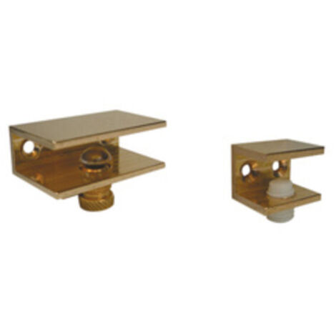 6BL REGGIMENSOLE IN OTTONE LUCIDO MM. 25X30 (PZ.2) SPESSORE 10 MM