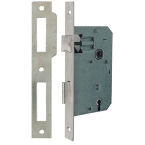 6BLISTER PATENT SERRATURA QUADRO 8 MM INTERASSE 70 MM NICHELATA DA 50