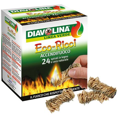 6CF DIAVOLINA 'ECO RICCI' 24 spirali - art. 15332