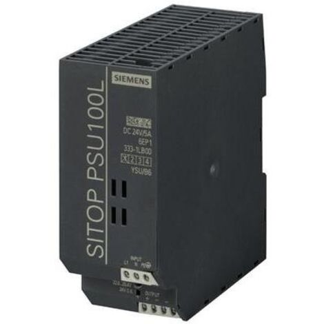 6EP1333-1LB00 F. ALIMENTACION PSU-100L E-100/240VCA S-24VCC 5A 120W