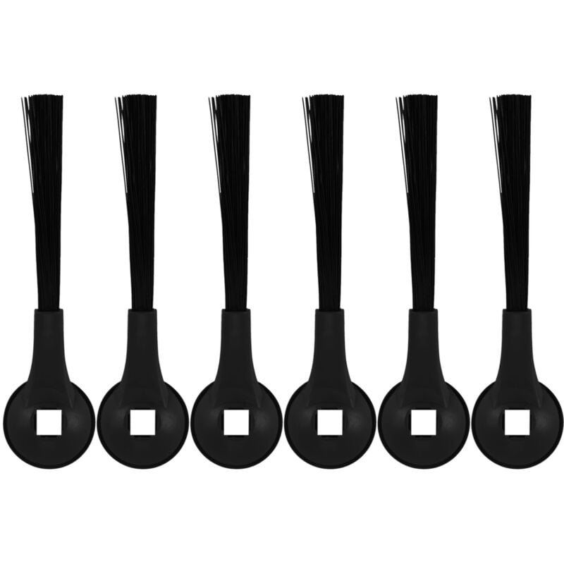 Image of 6er-Pack Seitenbürsten, kompatibel mit Iq Robot R101Ae, Rv1001Ae, Rv1000 Staubsaugern, Kehrzubehör