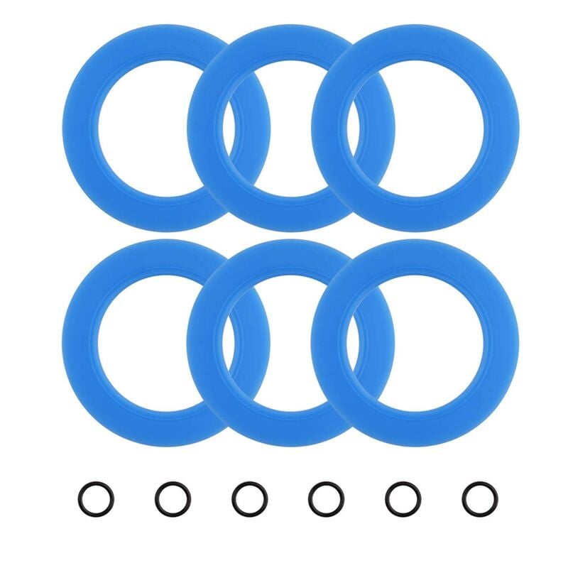 Image of Tlily - 6er-Pack Toilettenspülventildichtung passend für &Eljer, kompatibel mit 7301111-0070A Kit