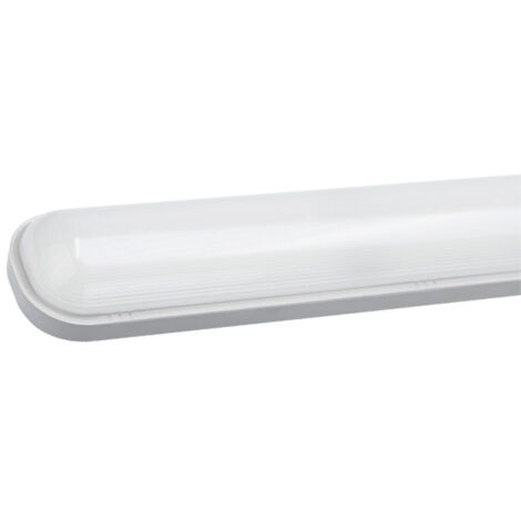 6er Pack wasserdichte LED-Röhren Slim VOLGA ECO IP65 1510x70mm - 4000K Neutralweiß - 48W