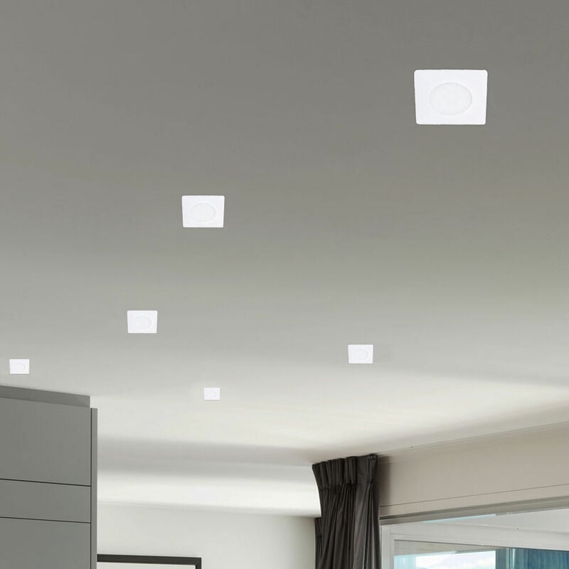 Etc-shop - 6x LED Decken Einbau Strahler Leuchten Wohn Schlaf Zimmer Spot Lampen weiß Karton beschädigt