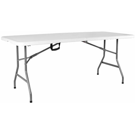 6ft Folding Table Camping Dining Heavy Duty Trestle Garden Outdoor Picnic Party Table