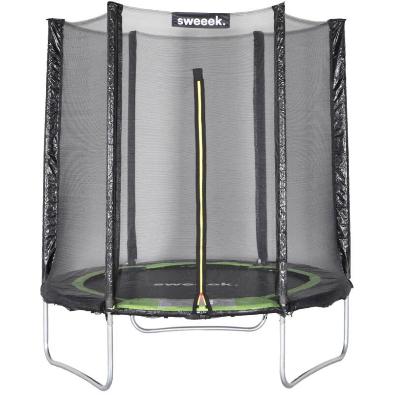 Sweeek 180cm Trampoline Protective Net, Cassiopeia, Green, 183x183x54 Cm