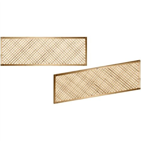 PREMIER GARDEN SUPPLIES 2ft Privacy Elite Diamond Trellis