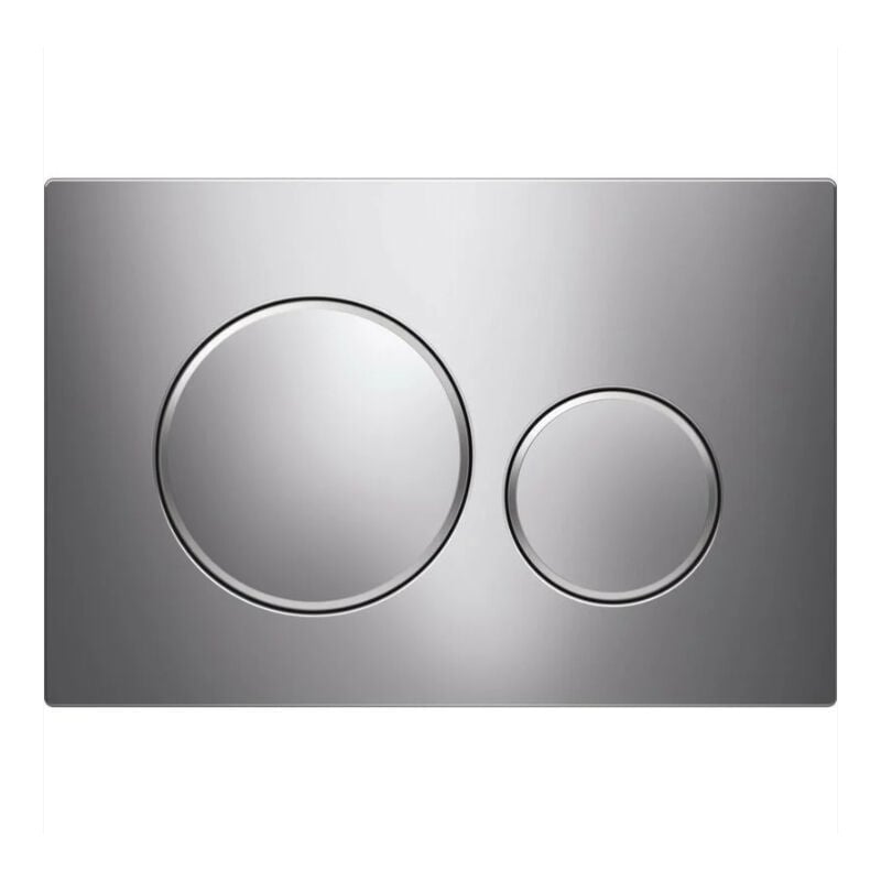 Convient pour panneau de commande de toilettes geberit duofix Sigma 20 - 115.882.KJ.1 - Chrome
