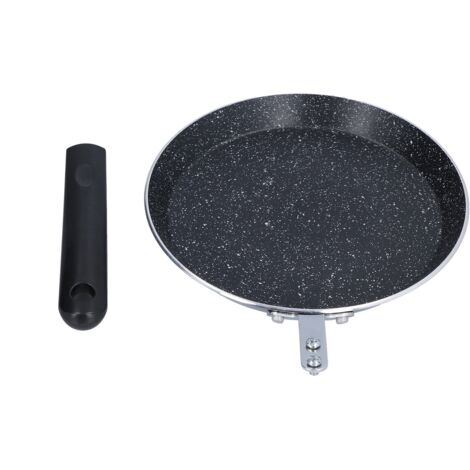 6in Frying Pan Flat Bottomed Pancake Pan Medical Stone Nonstick Frying Pan for Kitchen Induction Cooker