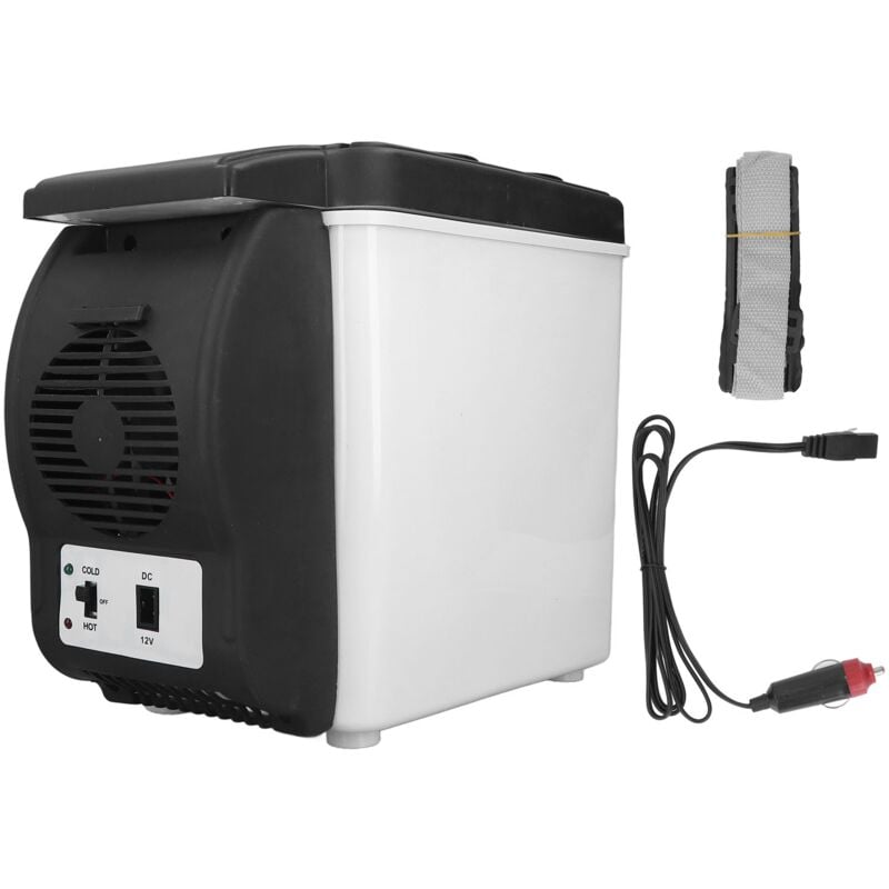 Jeffergarden 6L 12 Volts Réfrigérateur Congélateur De Voiture Portable Multifonctionnel à Faible Bruit De Qualité Alimentaire Pour Voitures