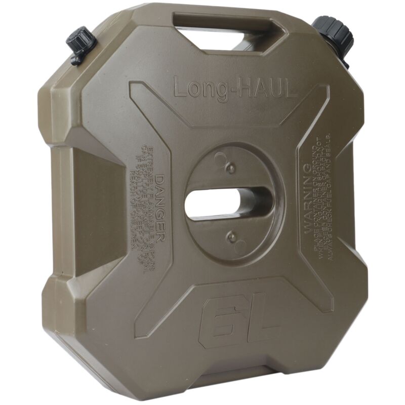 Image of 6L Liter GrüN ATV UTV Motorrad Kanister Gas Kraftstoff Tank Kunststoff Benzin Auto BehäLter