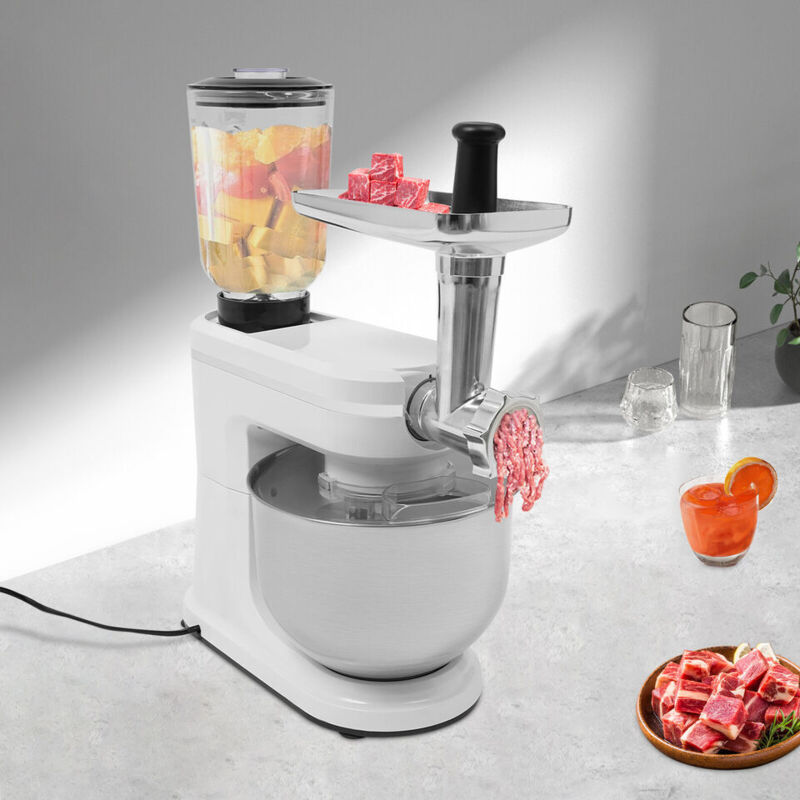 Senderpick - 6L/6.34Qt 3-in-1 Food Processor Multifunctional Blender Mixeur électrique à bouton 1500W