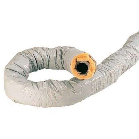 6m Gaine PVC Souple Isolée 50 mm Standard D125 - GPI⌀125/50L6 ECONONAME - GPI⌀125/50L6