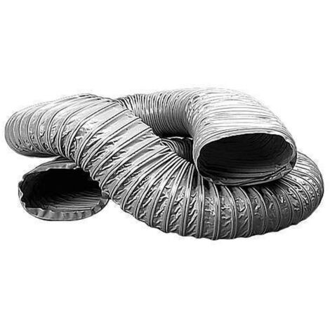 6m Gaine PVC Souple Renforcé Rectangulaire 135/65 -125 - GPRR135/65L6 ECONONAME - GPRR135/65L6