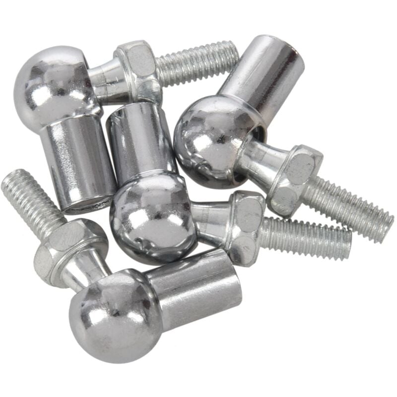Image of Tlily - 6Mm AußEn-Innengewinde L-FöRmige Kugellager mit GelenkköPfen 4St