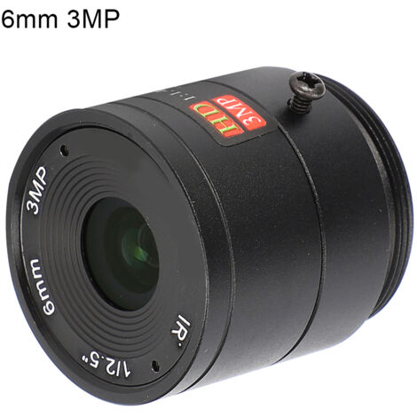 6mm F1.4 3MP CS-Mount-CCTV-Objektiv für HD-Überwachungskamera