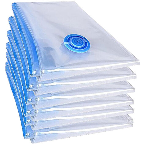 6pcs 6080cm vacuum bags, quilts, vacuum set, garment bags