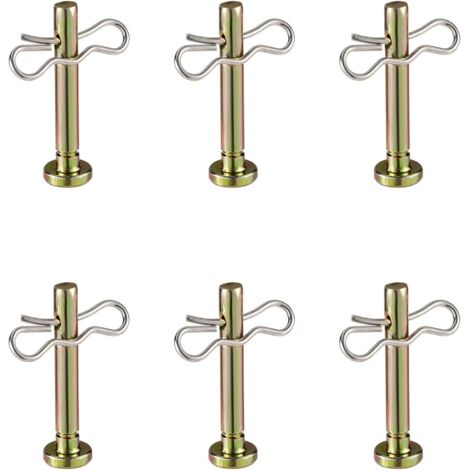 6pcs 738-04155 Shear Pins & 6pcs 714-04040 Cotter Pin, Shear Pin Kit Hardware Pins for Craftsman MTD Cub Cadet Troy-Bilt Yard-Man Huskee Snow Blowers