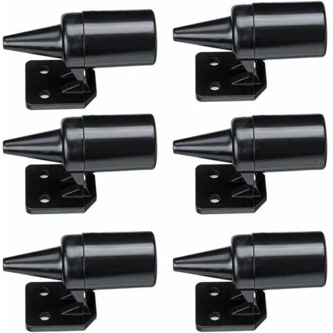 6pcs Alerte automatique aux cerfs Alerte à ultrasons pour la faune Sifflet à ultrasons Alerte sauvage Sifflet sauvage Alerte de voiture Sifflet Sifflet à chevreuil
