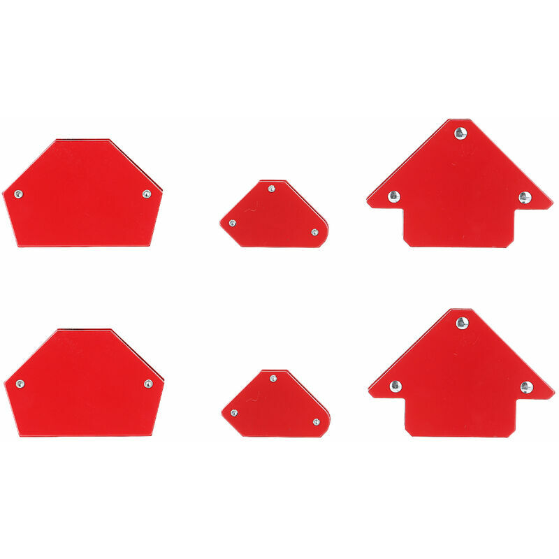 6pcs Angolo di Saldatura Localizzatore Magnetico